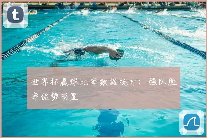 世界杯赢球比率数据统计:强队胜率优势明显