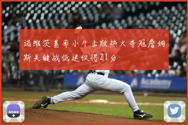 诺维茨基率小牛击败热火夺冠詹姆斯关键战低迷仅得21分